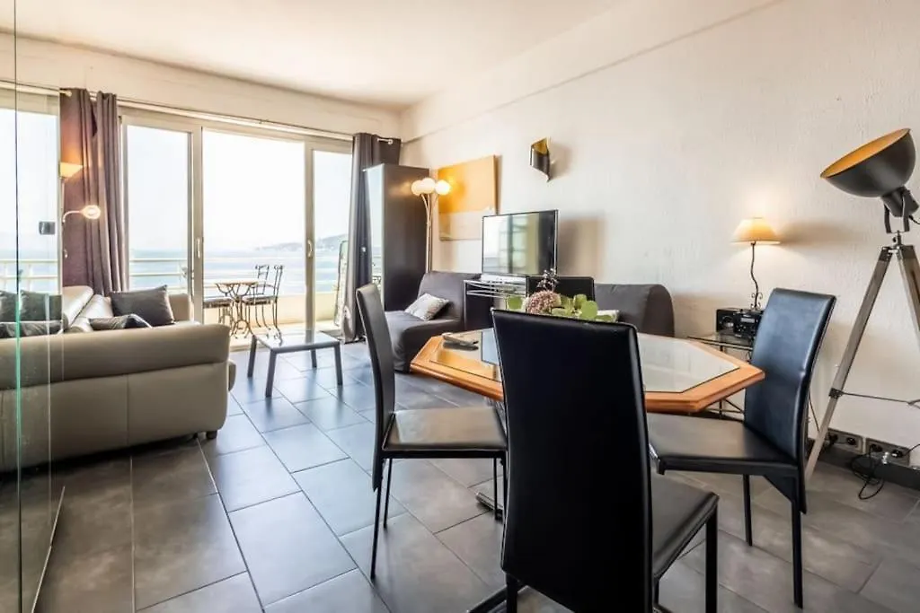 Lägenhet Vue Exceptionnelle - Ma Terrasse Sur Le Front De Mer Et - Studio 34 M2 - Antibes Juan-Les-Pins Frankrike
