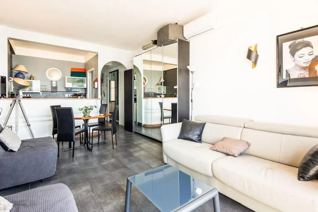 Apartment Vue Exceptionnelle - Ma Terrasse Sur Le Front De Mer Et - Studio 34 M2 - Antibes Juan-Les-Pins